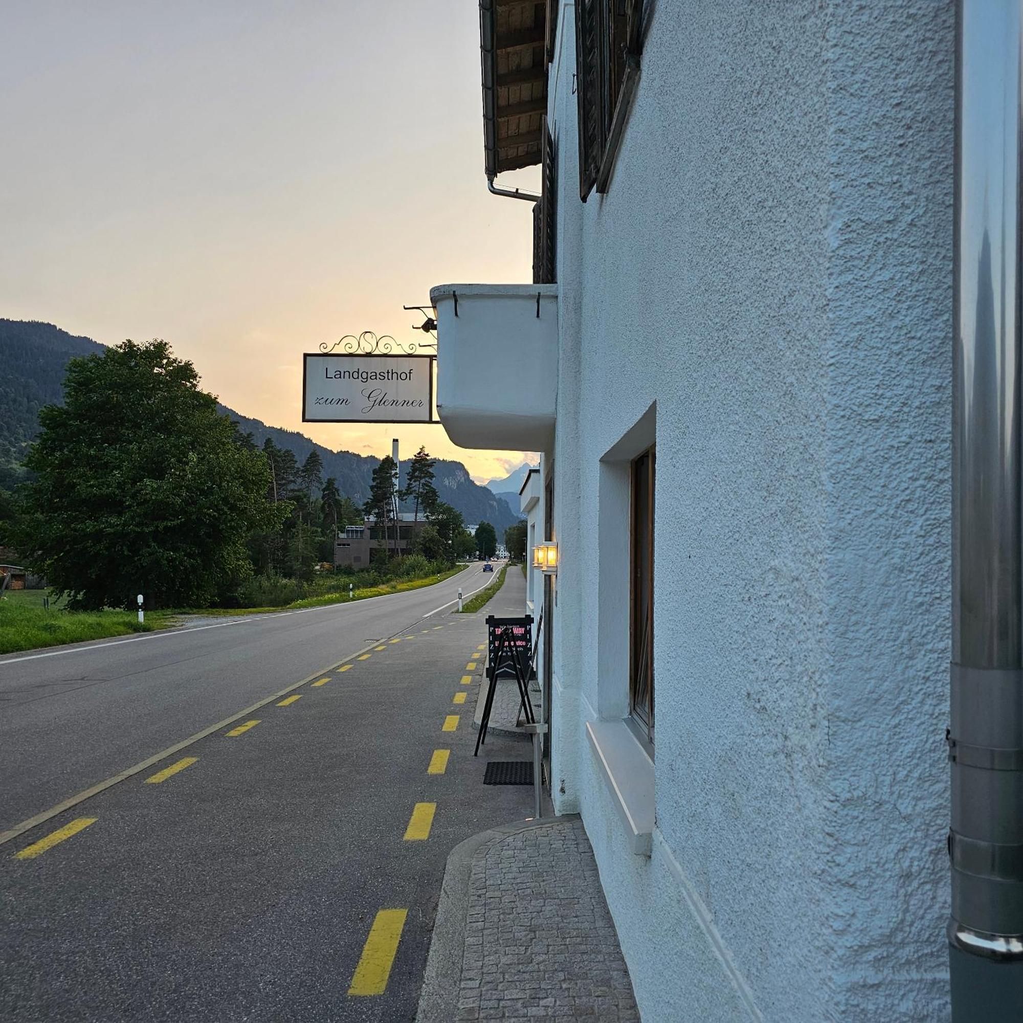 Landgasthof Zum Glenner Ilanz/Glion Eksteriør bilde